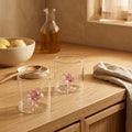 Monterey - Lot De 2 Gobelets Petit Cochons - Verre Borosilicate - 250ml