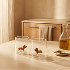Monterey - Lot De 2 Gobelets Teckels - Verre Borosilicate - 250ml