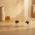 Monterey - Lot De 2 Gobelets Rhinoceros - Verre Borosilicate - 250ml