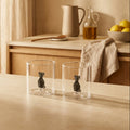 Monterey - Lot De 2 Gobelets Chats - Verre Borosilicate - 250ml