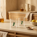 Monterey - Lot De 2 Gobelets Dinosaures - Verre Borosilicate - 250ml