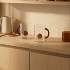 Monterey - Lot De 2 Mugs Biscuits - Verre Borosilicate - 420ml
