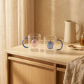 Monterey - Lot De 2 Mugs Cupcakes - Verre Borosilicate - 420ml
