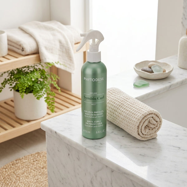 Brume Cheveux Ondulés, Bouclés Ou Frisés - Hydratation Et Vitalité - Symbio Curl