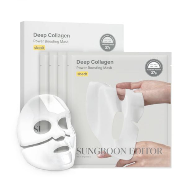Sungboon - Deep Collagen Power Boosting Mask - 4 Unités