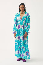 Robe Longue Suny - Bleu