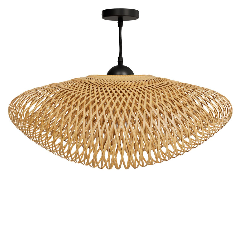 supension en bambou naturel d60 cm anya