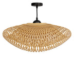 supension en bambou naturel d60 cm anya