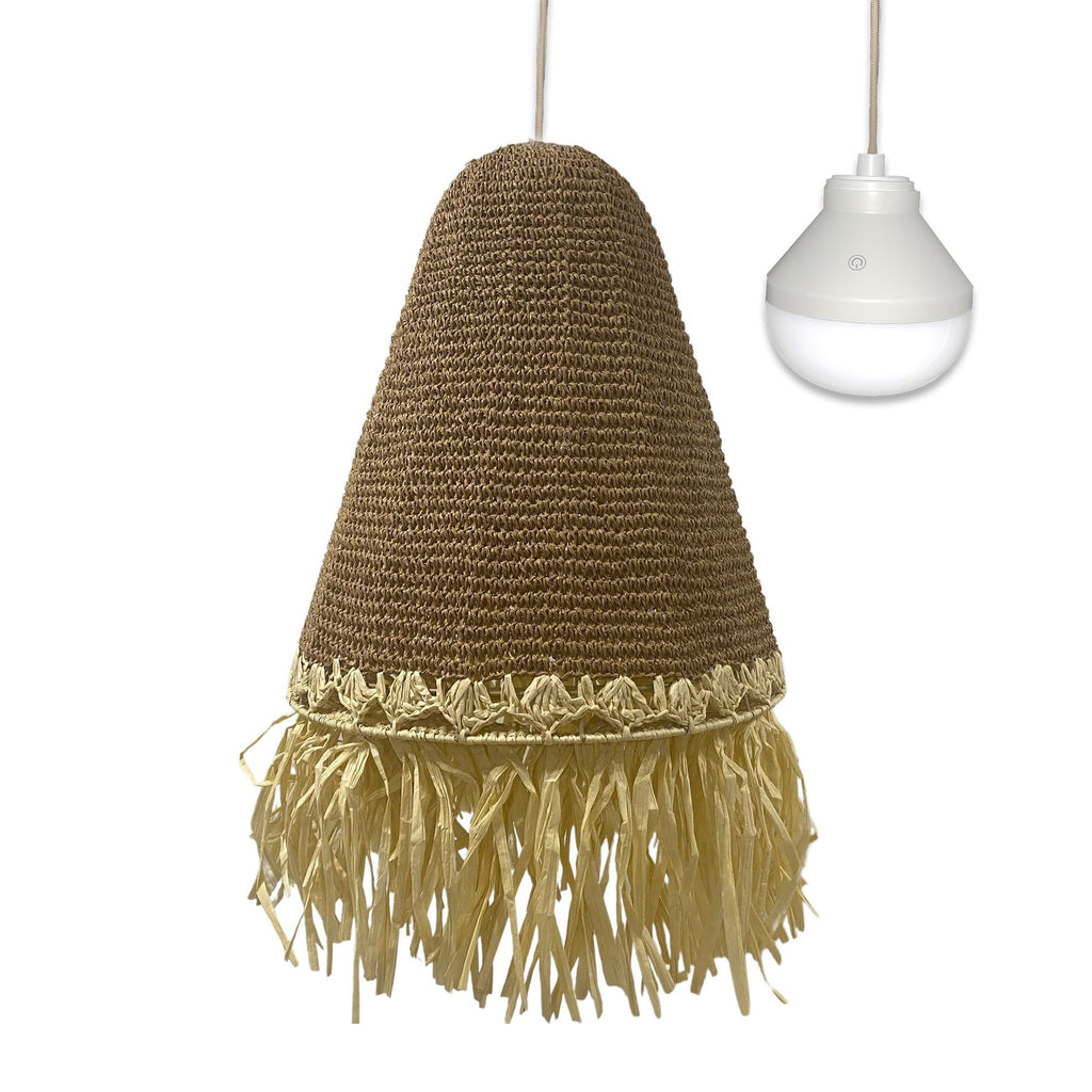 Paloma - Suspension Sans Fil - Herbe Marine - Beige