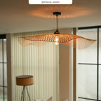 suspension en bambou 100 cm fil noir jipi