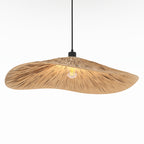 suspension en raphia couleur naturelle stellaire 75 cm