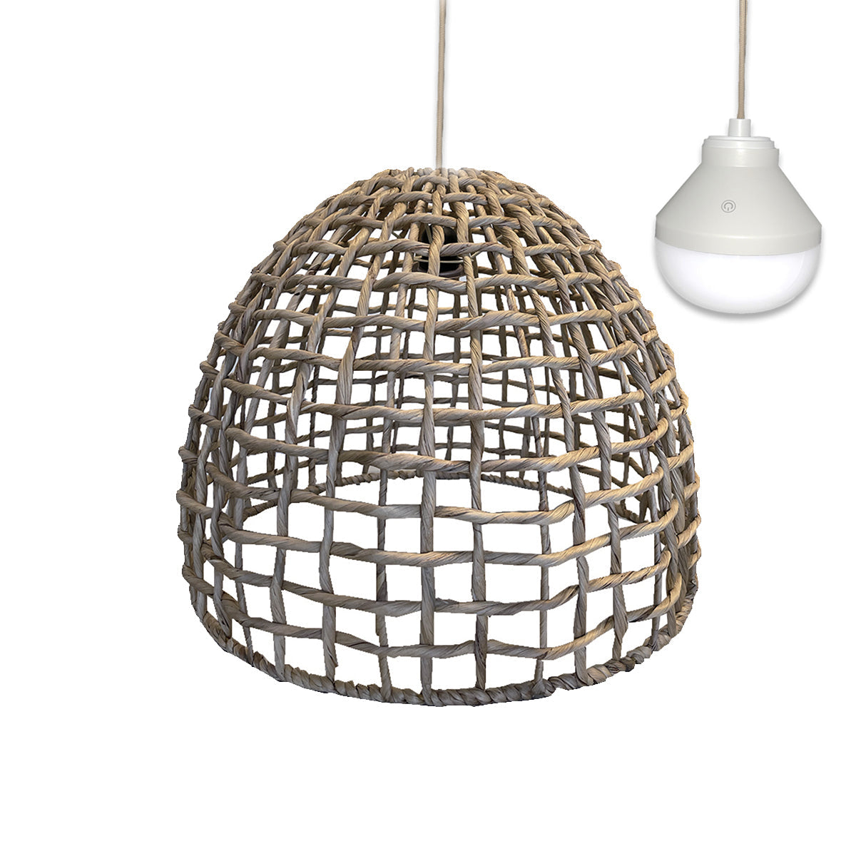 Amadeo - Suspension Sans Fil - Jacinthe D'Eau - Beige