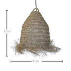 Anafi - Suspension Solaire - Jonc De Mer - Beige
