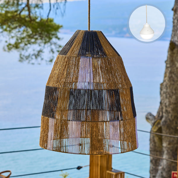Zahara - Suspension Sans Fil - Corde - Beige