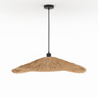 suspension raphia naturelle stellaire 75 cm
