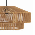 suspension ronde superposition clairia en papier de corde 60 cm_1