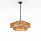 suspension ronde superposition en papier de corde 60 cm clairia_1