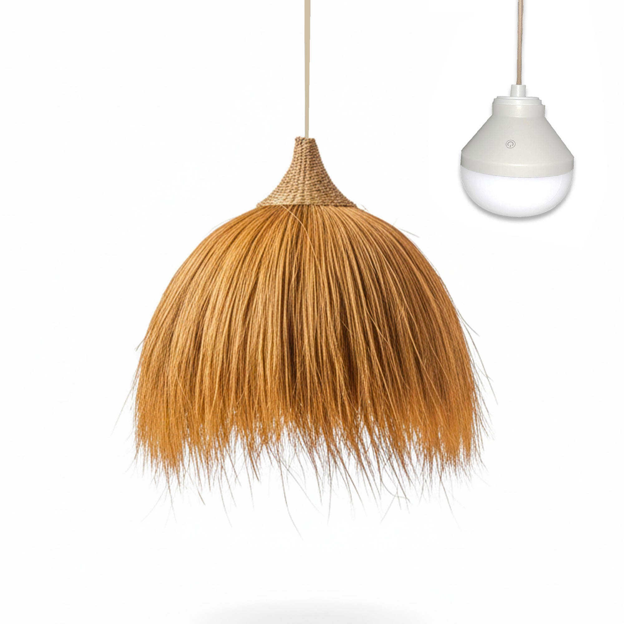 Masai - Suspension Sans Fil - Herbe De Rayung - Beige