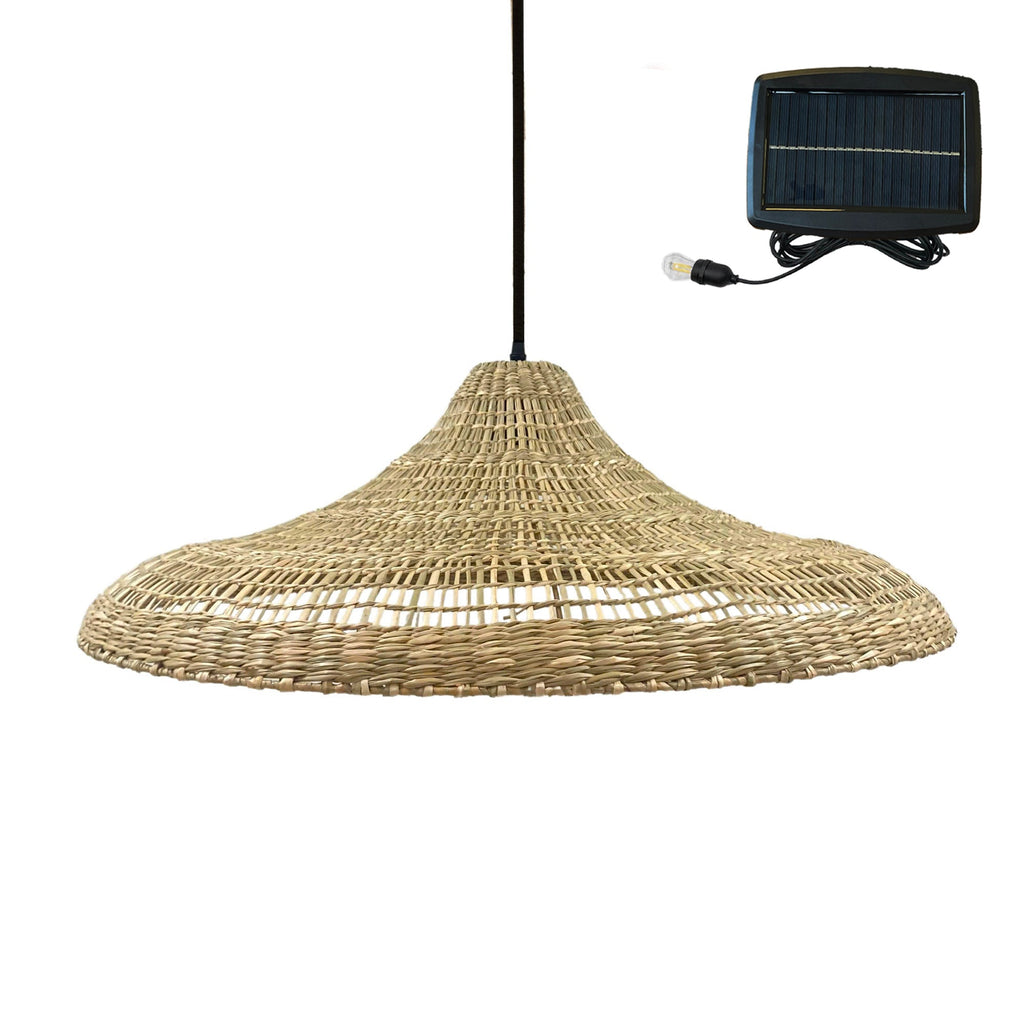 Freya Large - Suspension Solaire - Herbe Marine - Beige