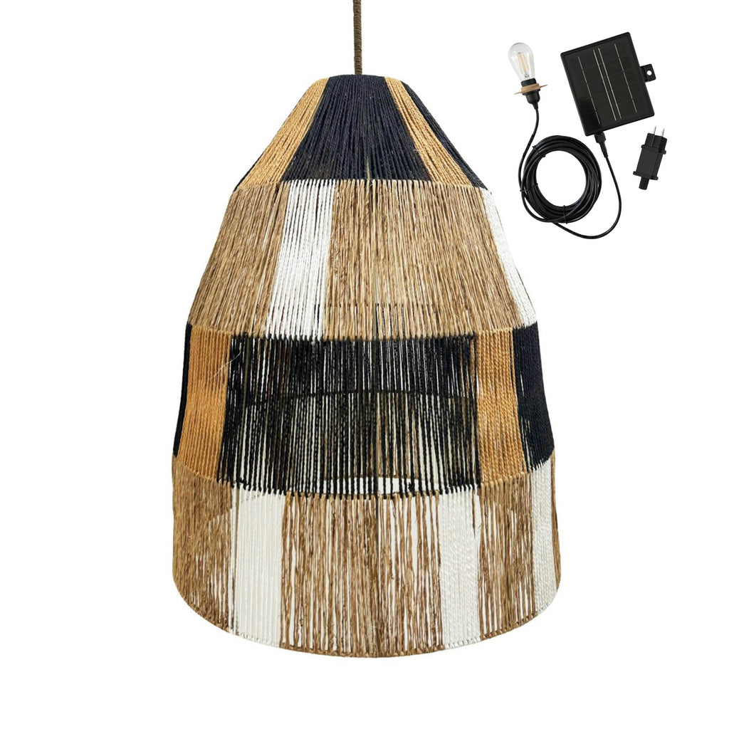 Zahara - Suspension Solaire - Corde - Beige