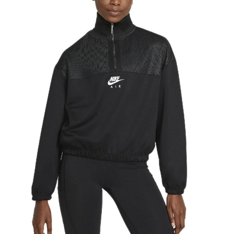 Sweat 1/4 Zip Textile - Noir - Femme - Nike - The Bradery