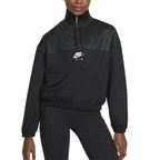 Sweat 1/4 Zip Textile - Noir - Femme - Nike - The Bradery