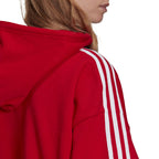 Sweat Ã Capuche Adidas Originals Adicolor Classics Crop - Rouge NEW Adidas