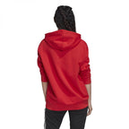 Sweat Ã Capuche Adidas Originals Adicolor Trefoil - Rouge - Femme VETEMENT Adidas