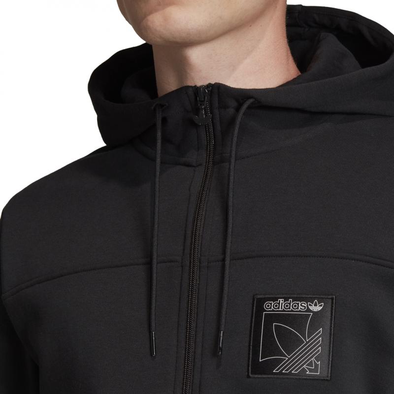 Sweat Ã Capuche Adidas Originals Sprt Icon Full-Zip - Noir - Homme VETEMENT Adidas