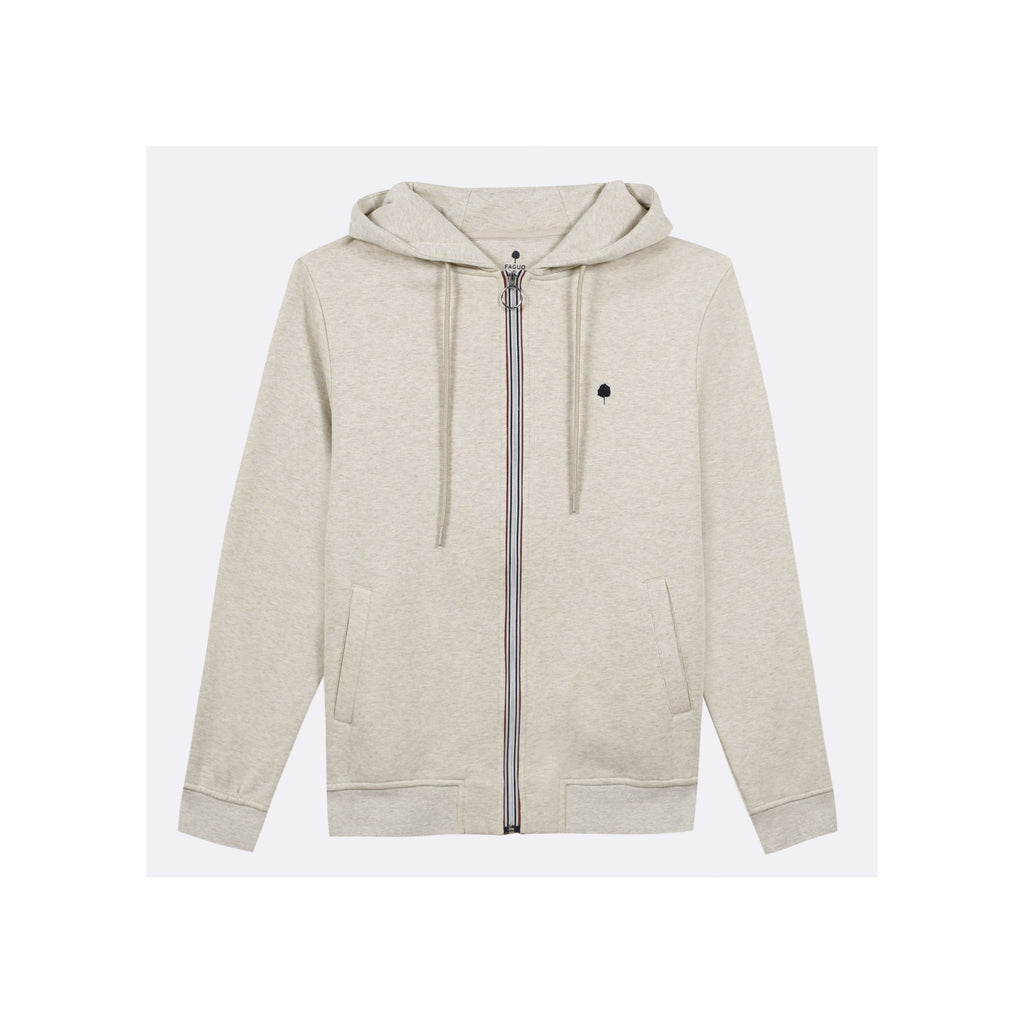 Sweat A Capuche Mesnil Cotton - Beige Prêt A Porter Faguo