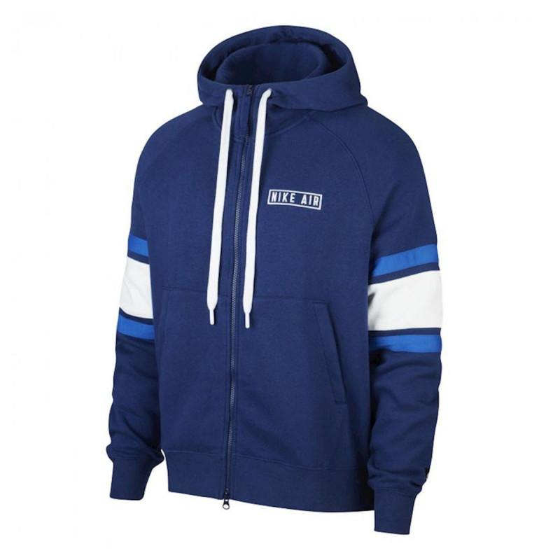 Sweat Ã Capuche Nike Air - Bleu - Homme NIKE SWEAT HOMME TEXTILE Nike