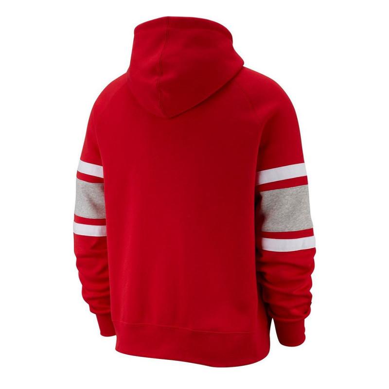 Sweat Ã Capuche Nike Air - Rouge - Homme NIKE SWEAT HOMME TEXTILE Nike