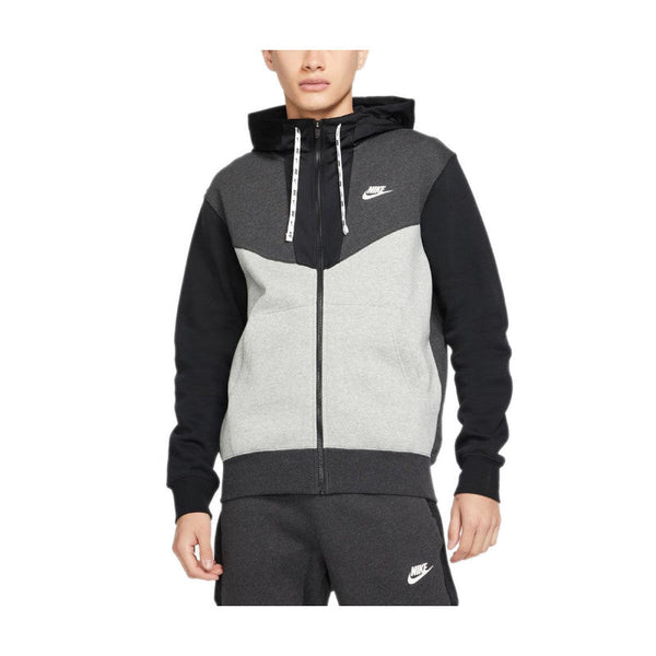 Sweat Ã Capuche Nike Nsw Hbr Fz Flc - Noir NIKE SWEAT HOMME TEXTILE Nike