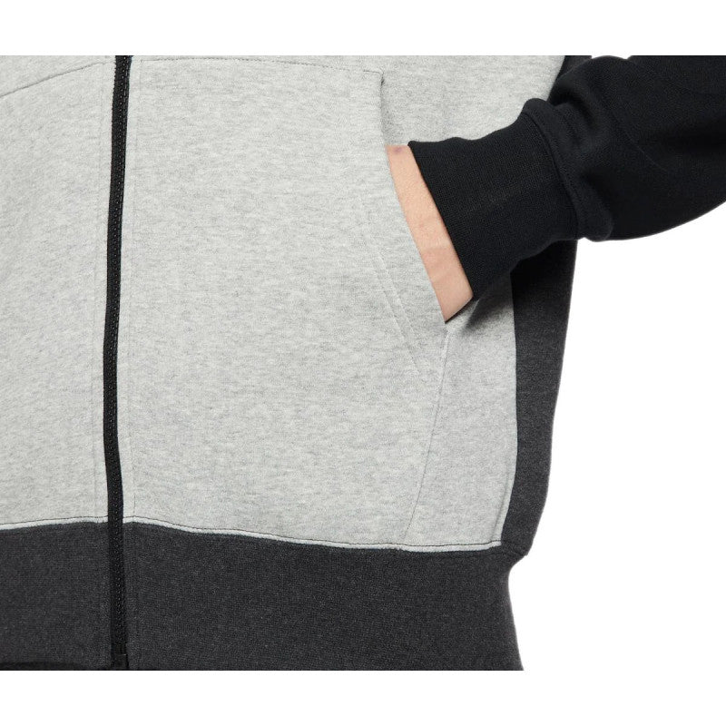 Sweat Ã Capuche Nike Nsw Hbr Fz Flc - Noir NIKE SWEAT HOMME TEXTILE Nike