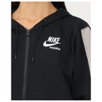 Sweat Ã Capuche Nike Nsw Polaire - Noir NIKE VESTE FEMME TEXTILE Nike