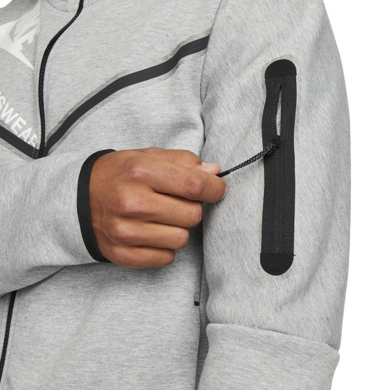 Sweat À Capuche Nike Nsw Tech Fleece - Gris - Homme - Nike - The Bradery