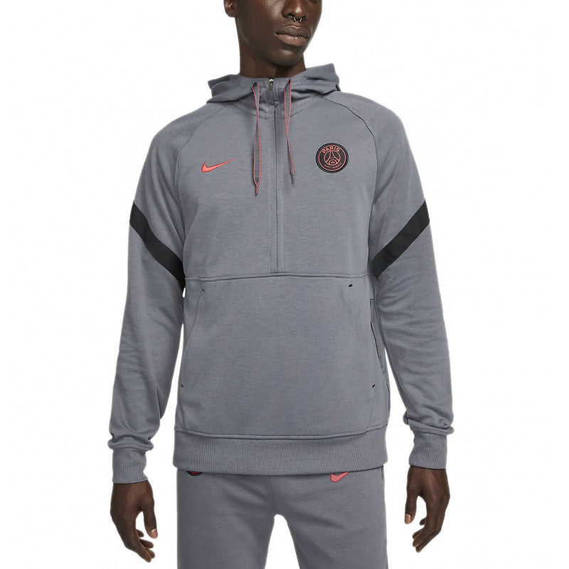 Sweat Ã Capuche Nike Psg Travel Flc - Gris NIKE SWEAT HOMME TEXTILE Nike