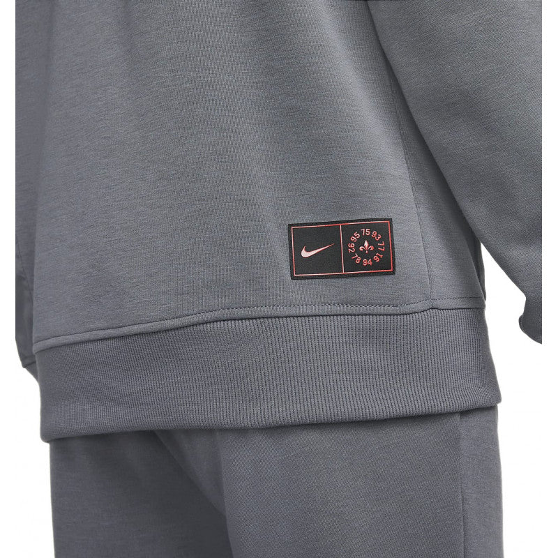 Sweat Ã Capuche Nike Psg Travel Flc - Gris NIKE SWEAT HOMME TEXTILE Nike