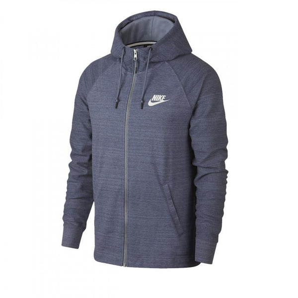 Sweat Ã Capuche Nike Sportswear Av15 - Aq8391-445 - Bleu - Homme NIKE SWEAT HOMME TEXTILE Nike