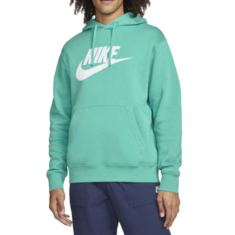 Sweat Ã Capuche Nike Sportswear Club Fleece - Bleu NIKE SWEAT HOMME TEXTILE Nike
