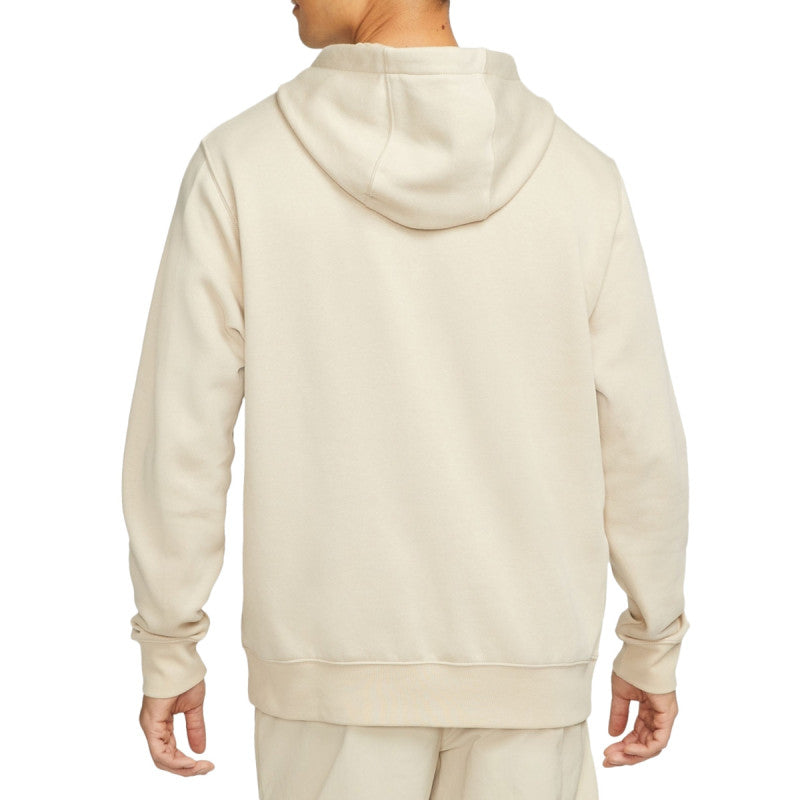 Sweat À Capuche Sportswear Club Fleece - Beige