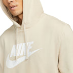 Sweat À Capuche Sportswear Club Fleece - Beige