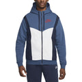 Sweat À Capuche Sportswear Hybrid Fleece - Bleu