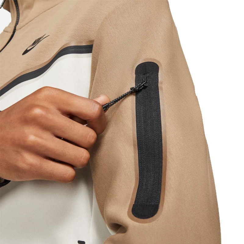 Sweat À Capuche Sportswear Tech Fleece - Beige