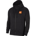 Sweat Ã Capuche Nike Sportwear Just Do It Full Zip Fleece - Noir - Homme NIKE SWEAT HOMME TEXTILE Nike