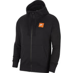 Sweat Ã Capuche Nike Sportwear Just Do It Full Zip Fleece - Noir - Homme NIKE SWEAT HOMME TEXTILE Nike