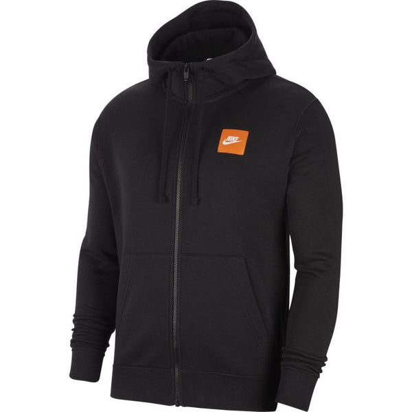 Sweat Ã Capuche Nike Sportwear Just Do It Full Zip Fleece - Noir - Homme NIKE SWEAT HOMME TEXTILE Nike