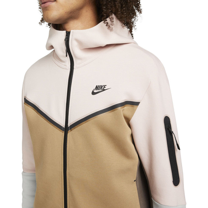 Sweat Ã Capuche Nike Tech Fleece - Beige NIKE JACKET HOMME TEXTILE Nike