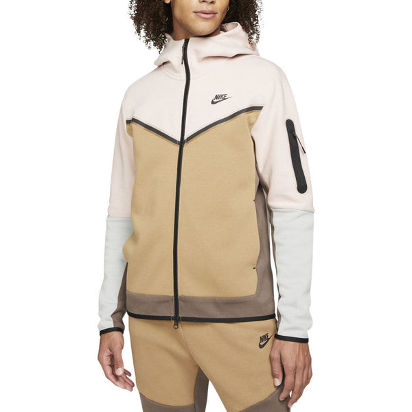 Sweat Ã Capuche Nike Tech Fleece - Beige NIKE JACKET HOMME TEXTILE Nike