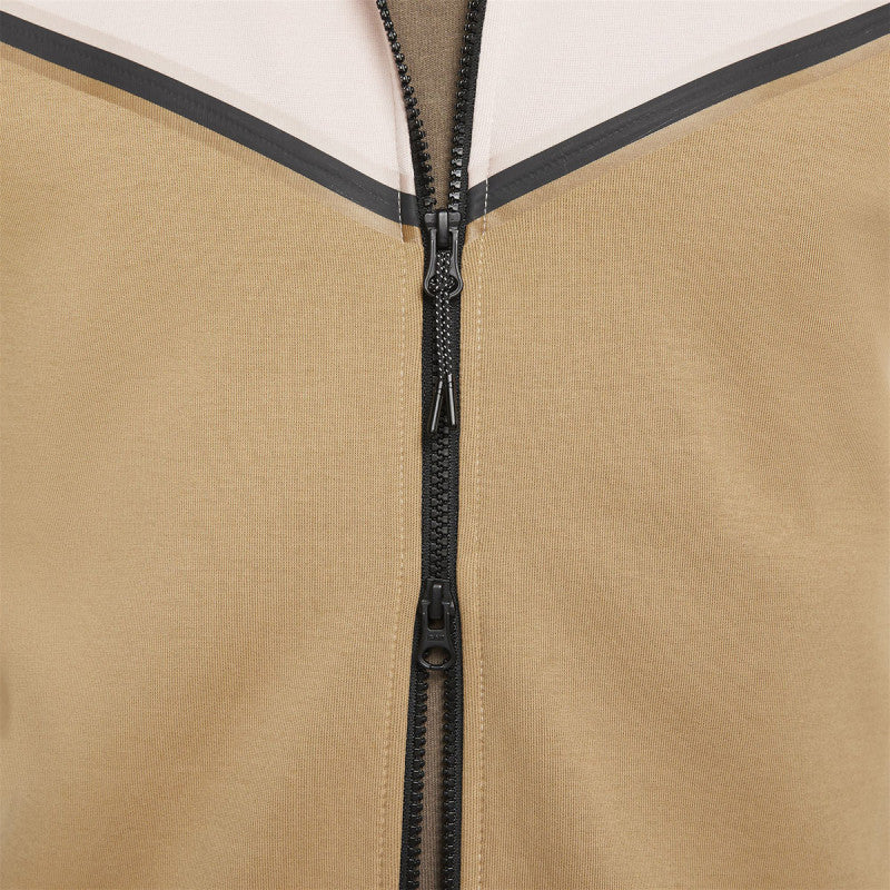 Sweat Ã Capuche Nike Tech Fleece - Beige NIKE JACKET HOMME TEXTILE Nike
